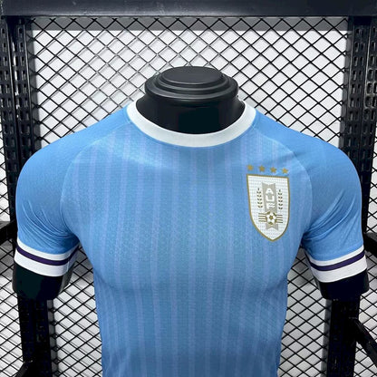 Men's Uruguay 2024/25 Home Jersey Player Version