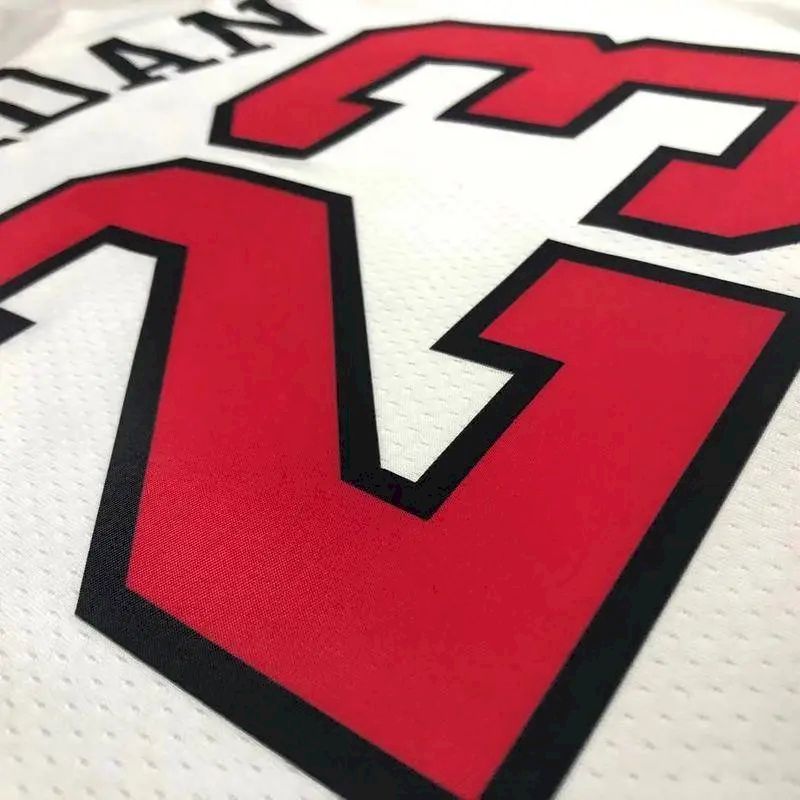 Men’s Michael Jordan White Team Jersey – 75th Anniversary Edition