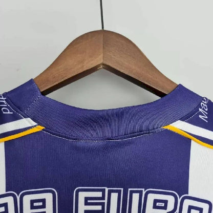 Camisa retrô autografada do Real Madrid, campeão da UCL de 1998