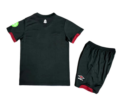 Kit reserva infantil do West Ham United 2024/25