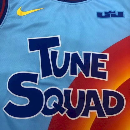 Men’s LeBron James Blue Swingman Player Version Jersey – Movie Edition