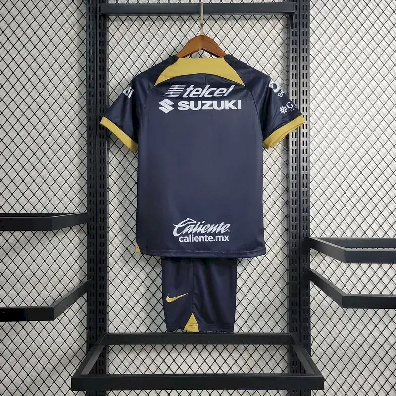 Pumas 2023/24 Away Kids Kit
