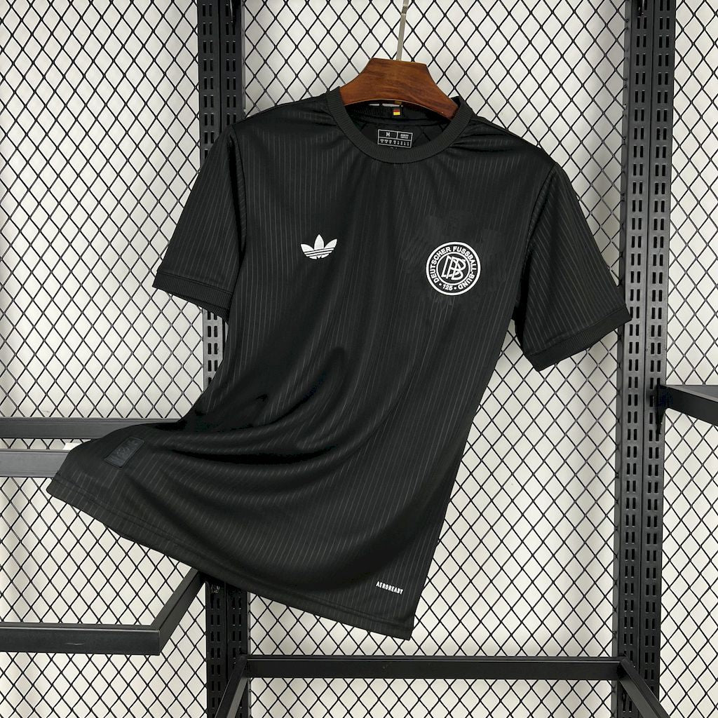 Camisa preta comemorativa dos 125 anos da Alemanha 2025/26