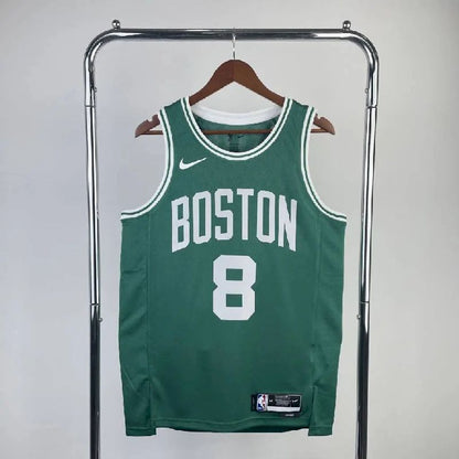 Camisa masculina Kristaps Porzingis verde da equipe
