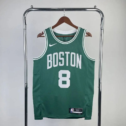 Camisa masculina Kristaps Porzingis verde da equipe