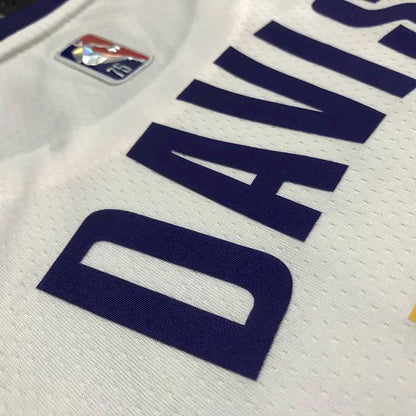Camisa branca masculina Anthony Davis Team – Edição de 75º aniversário