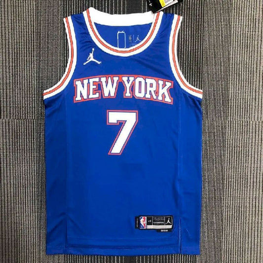 Men’s Carmelo Anthony Blue Team Jersey – Statement Edition