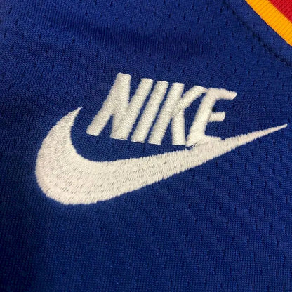 Camisa Stephen Curry Azul Masculina - Edição Clássica do 75º Aniversário