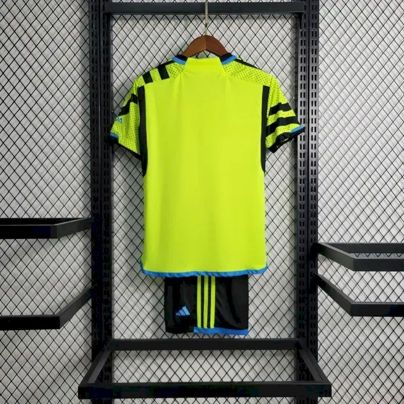 Arsenal 2023/24 Away Kids Kit