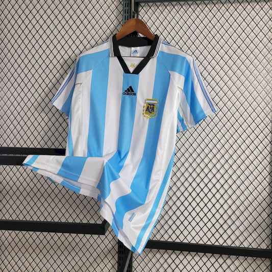 Argentina 1998 Home Retro Jersey