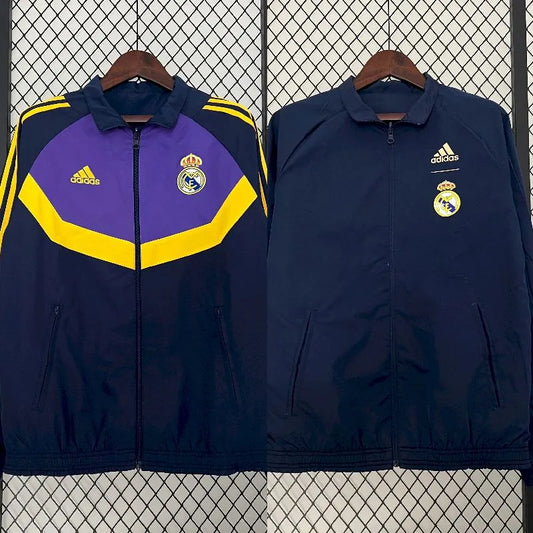 Corta-vento dupla face Real Madrid 2023-24