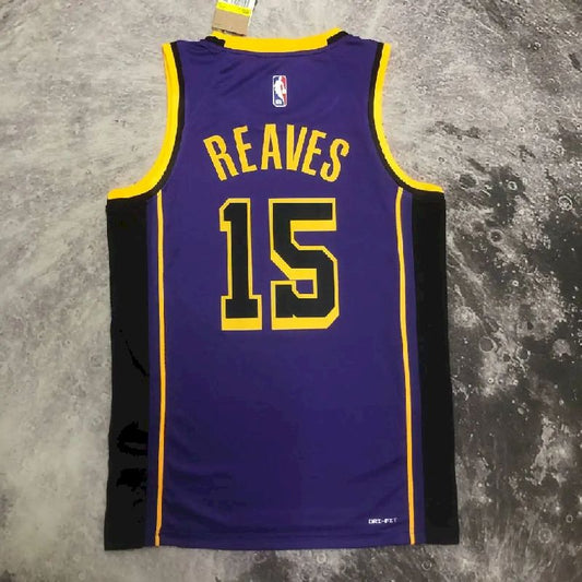 Camisa masculina roxa do Austin Reaves – Edição Statement