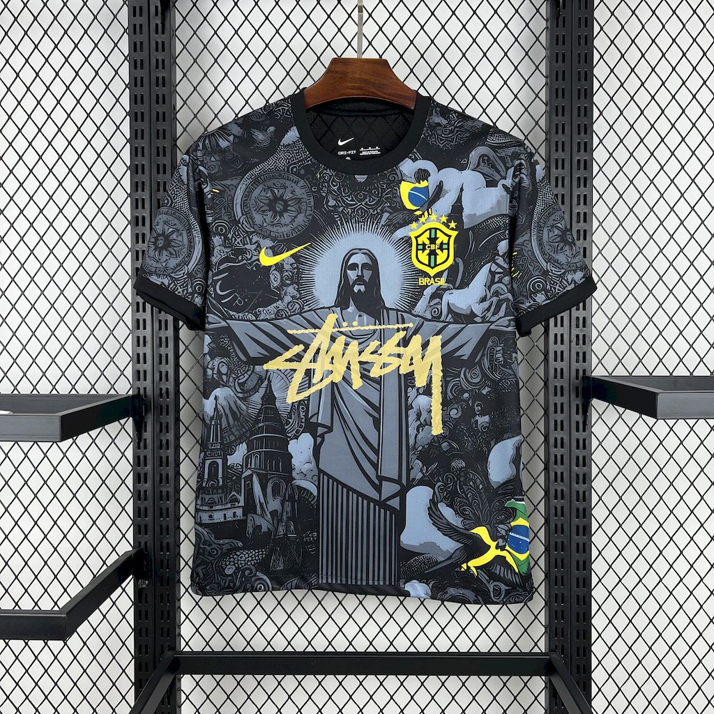 Camisa Brasil 2024/25 X STUSSY