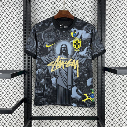 Camisa Brasil 2024/25 X STUSSY