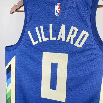 Camisa Damian Lillard Azul Masculina 2023 – Edição City
