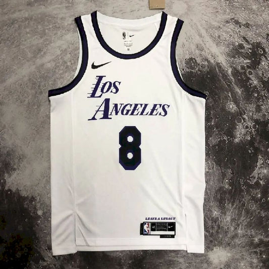 Men’s Kobe Bryant White Team Jersey – City Edition
