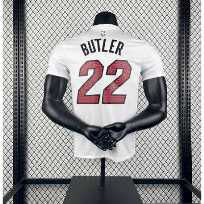 Camiseta masculina Jimmy Butler branca do time