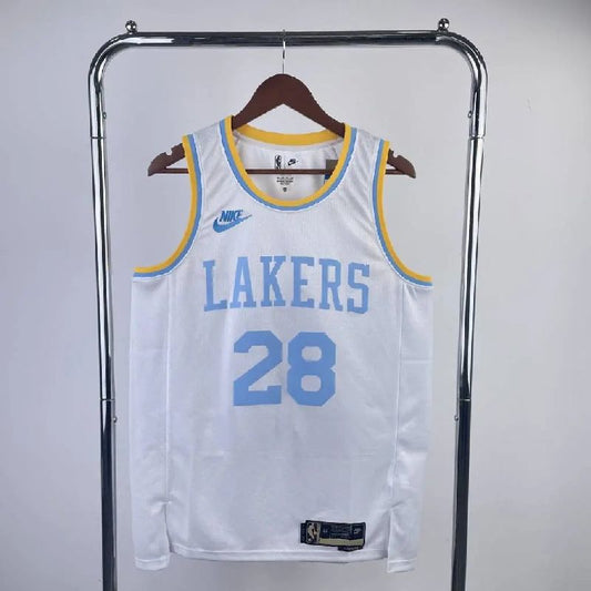 Men’s Rui Hachimura White Retro Team Jersey