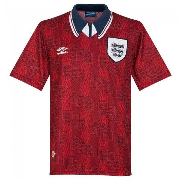 Camisa retrô reserva da Inglaterra 1994/95