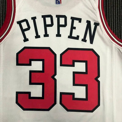 Men’s Scottie Pippen White Team Jersey – 75th Anniversary Edition
