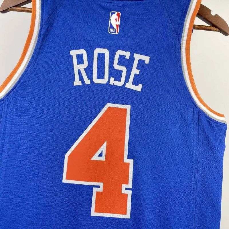 Camisa azul reserva Derrick Rose masculina