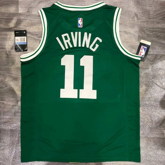Kyrie Irving Men’s Green Player Version Jersey- Icon Edition