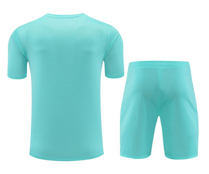 Camisa de treino adulto Barcelona 2023/24 + short 418