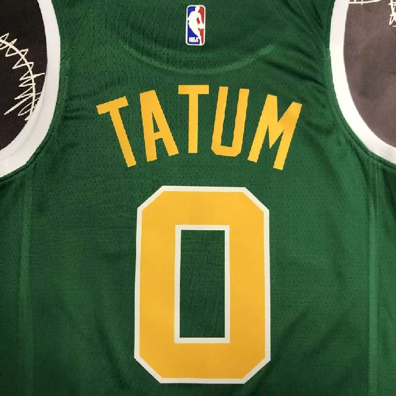 Camisa masculina verde Jayson Tatum Team