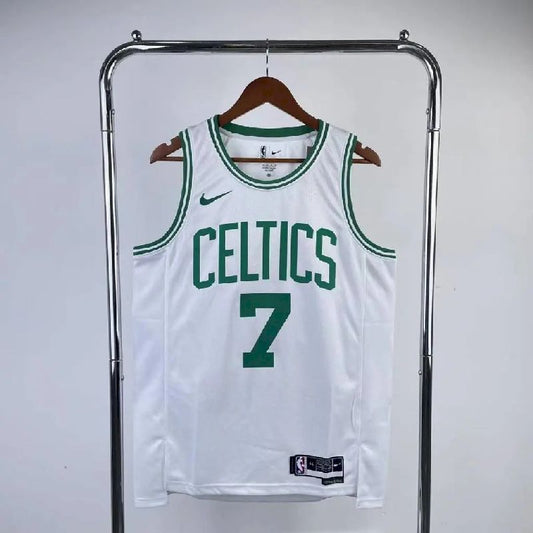 Men’s Jaylen Brown White Team Jersey