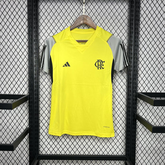 Camisa feminina pré-jogo do Flamengo 2024/25