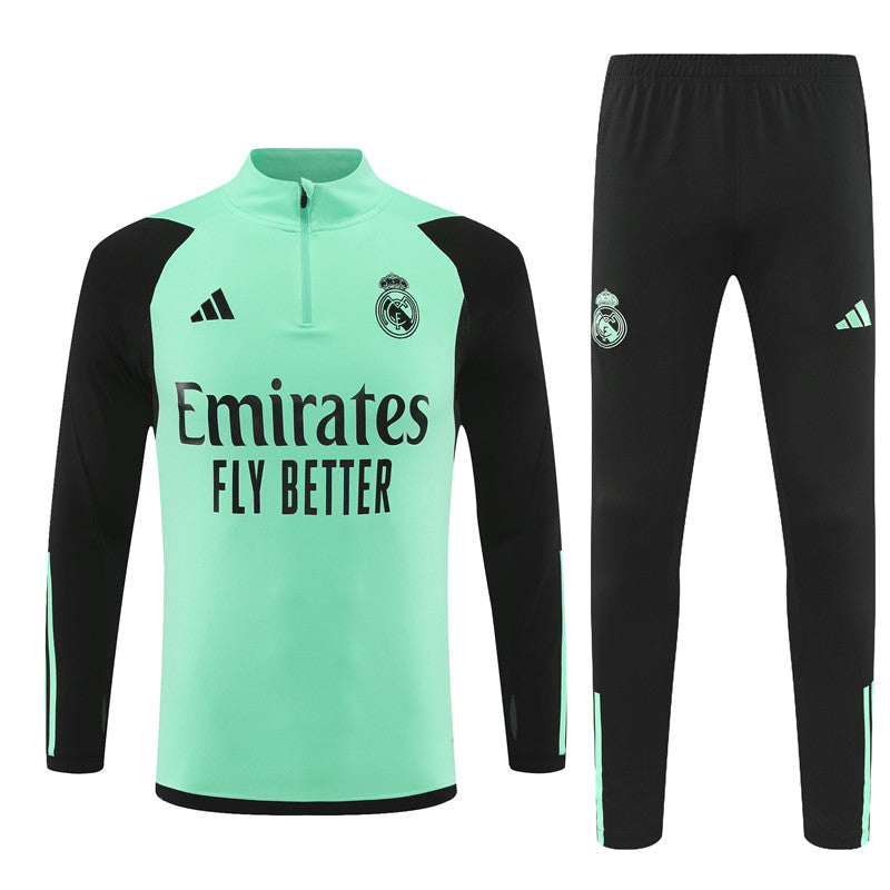 Suéter e calça adulto com zíper médio Real Madrid 2023/24 14001
