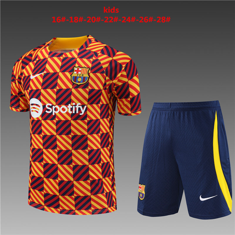 Camisa e short infantil Barcelona 2023/24 14001