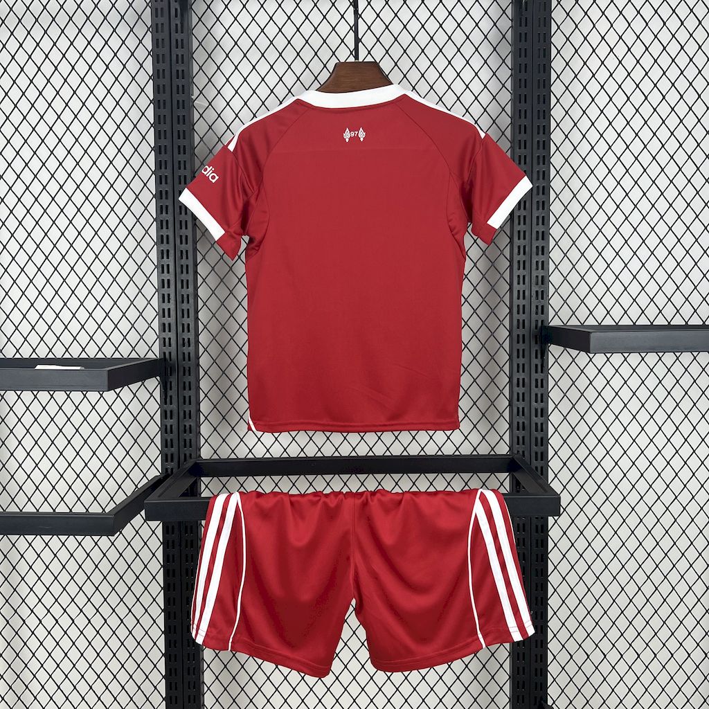 Liverpool 2025/26 Home Kids Kit