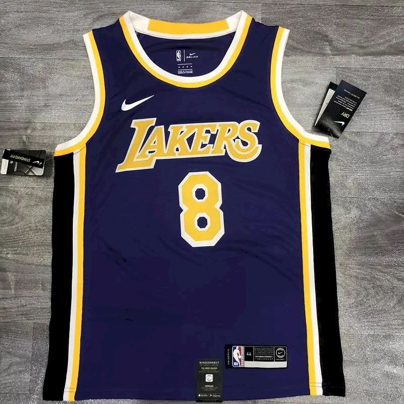 Camisa Kobe Bryant Masculina Roxa Versão Jogador – Edição Clássica Retro