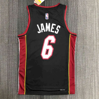 Camisa preta masculina LeBron James Team – Edição de 75º aniversário