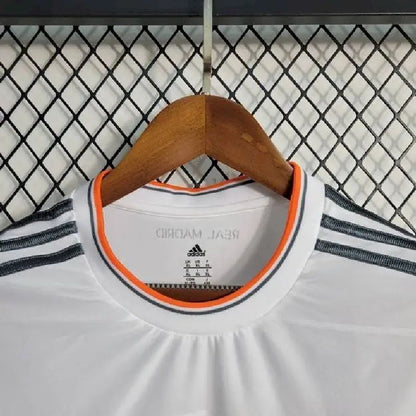 Camisa retrô manga longa do Real Madrid 2013/14 Home