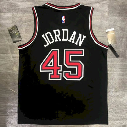 Camisa Michael Jordan Masculina Preta Versão Jogador – Edição Clássica