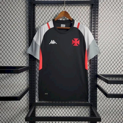 Camisa pré-jogo do Vasco da Gama 2023/24 preta