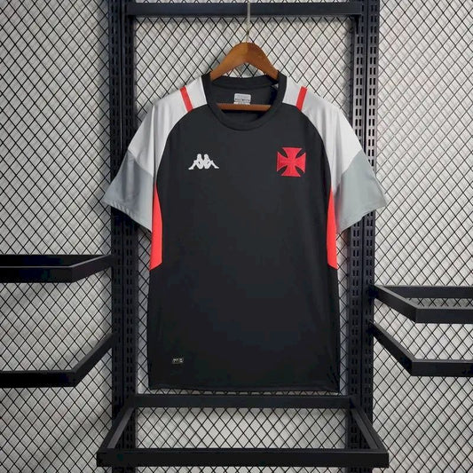 Camisa pré-jogo do Vasco da Gama 2023/24 preta