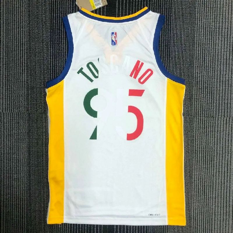 Camisa branca masculina da equipe – Edição de 75º aniversário