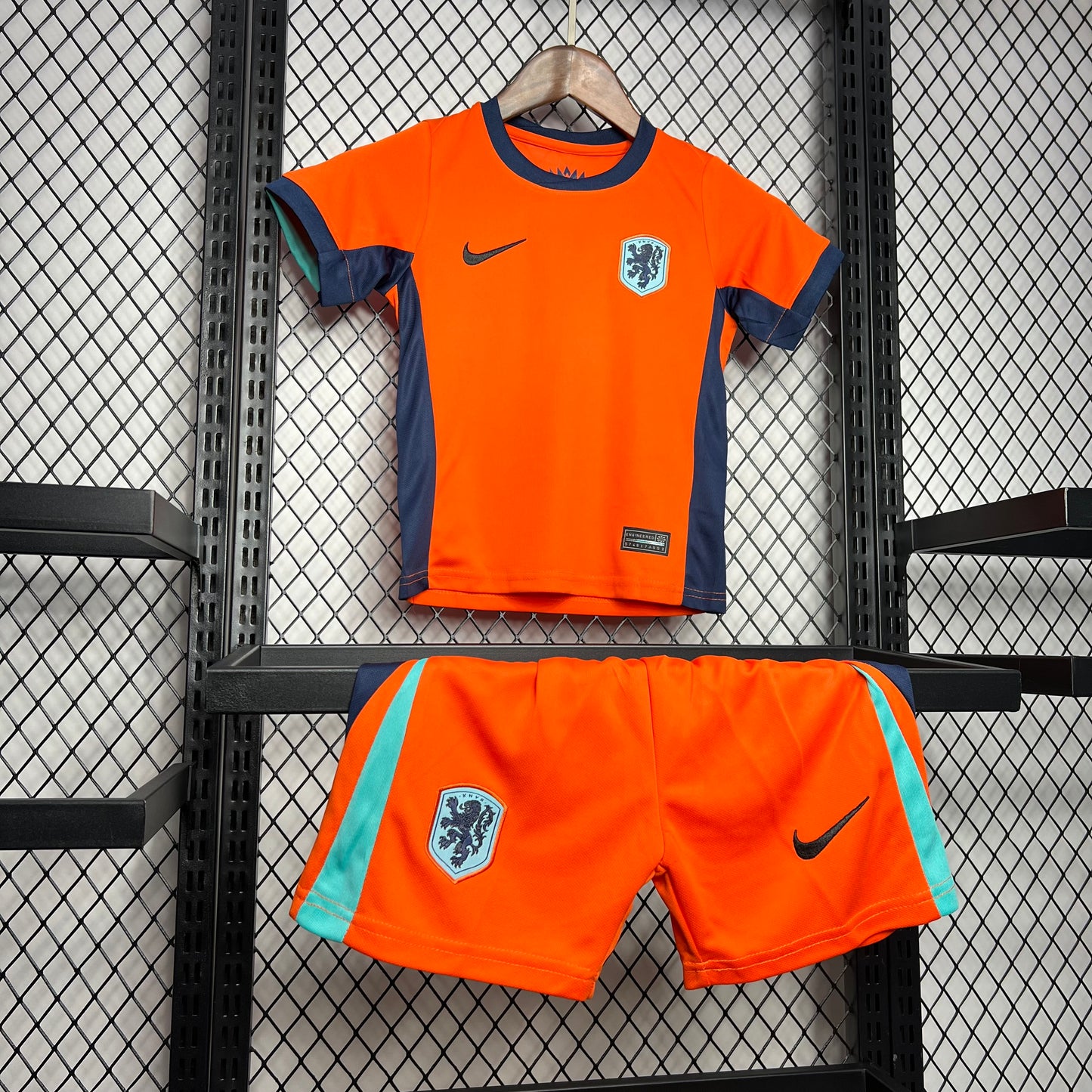 Holanda 2024/25 Euro Home Kit Infantil