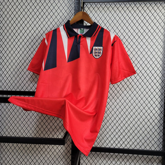 Camisa retrô reserva da Inglaterra de 1992