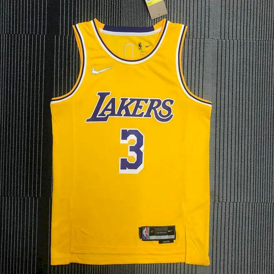 Camisa amarela masculina Anthony Davis – Edição de 75º aniversário