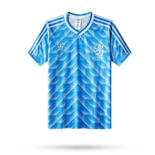 Camisa retrô reserva da Holanda de 1988