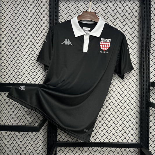 AS Monaco 2024/25 Black Commemorative Edition Jersey