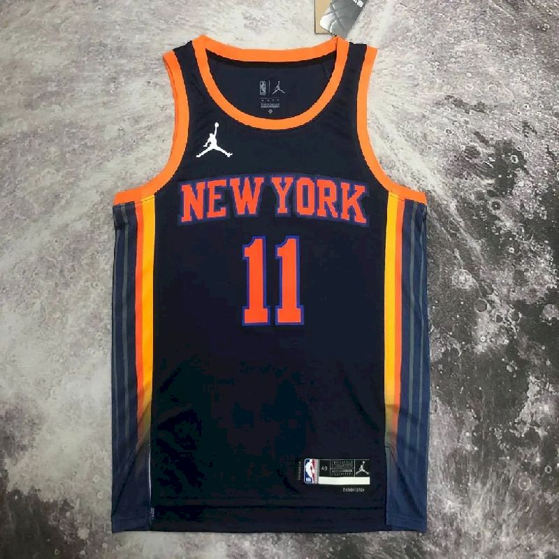 Camisa preta masculina Jalen Brunson Team – Edição Statement