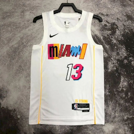 Men’s Bam Adebayo White Team Jersey – City Edition