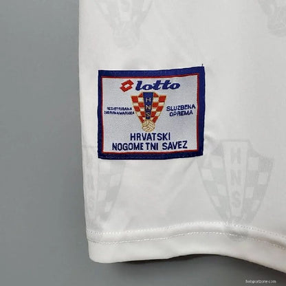 Camisa retrô da Croácia 1998