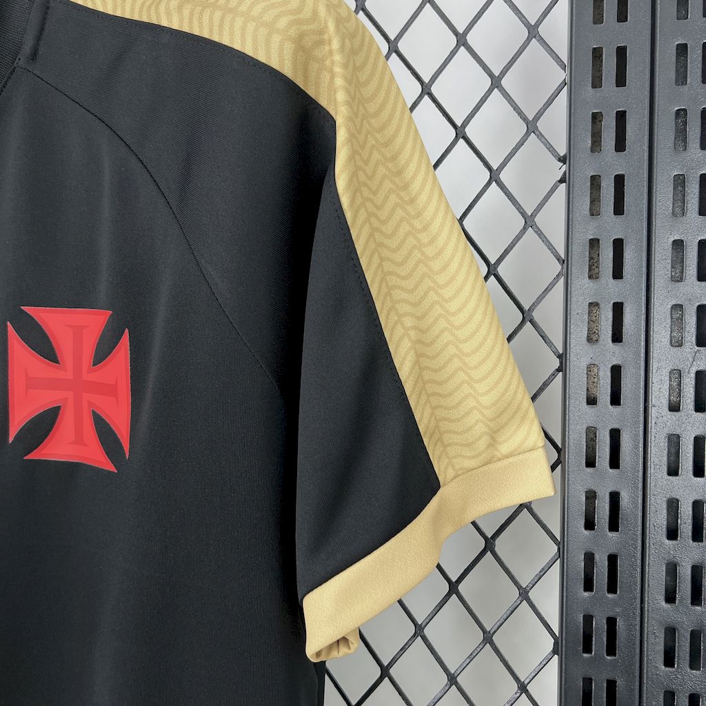 Vasco da Gama 2025/26 Supporter Black Gold Jersey