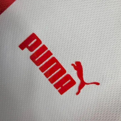 Camisa retrô de manga comprida reserva Marrocos 1998